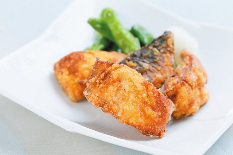 さばの竜田揚げ おろし添え