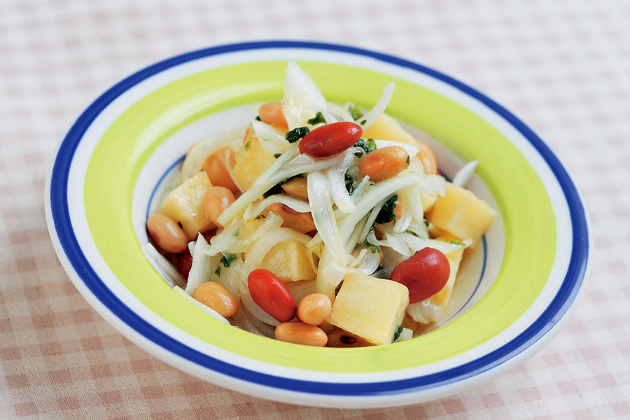 じゃがいもとミックス豆のサラダ
