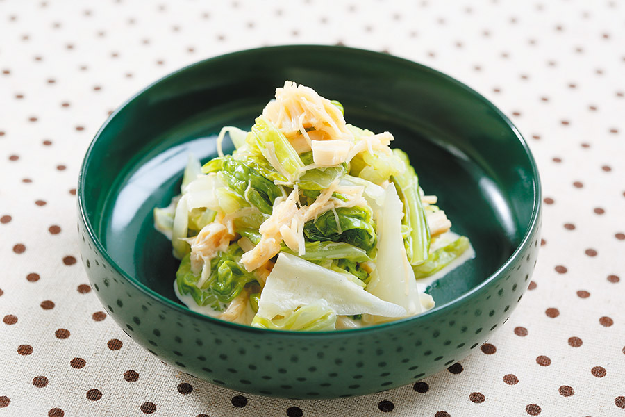 ほたてとキャベツのサラダ