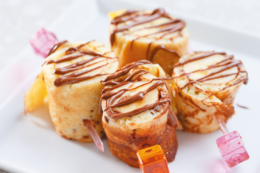 バナナロールホットケーキ