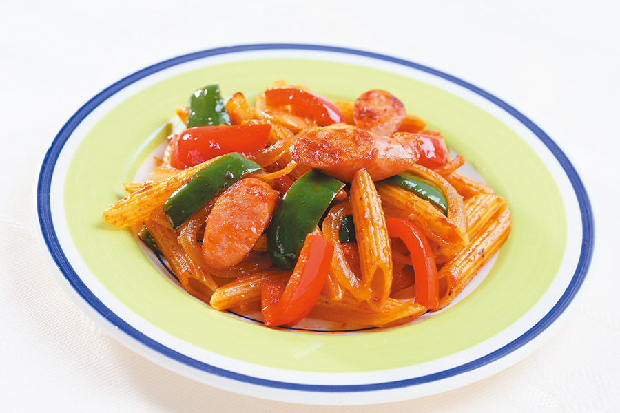 ペンネのトマトソース煮