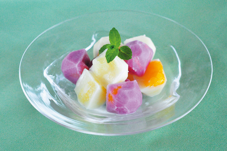 野菜ジュースのアイスキューブ