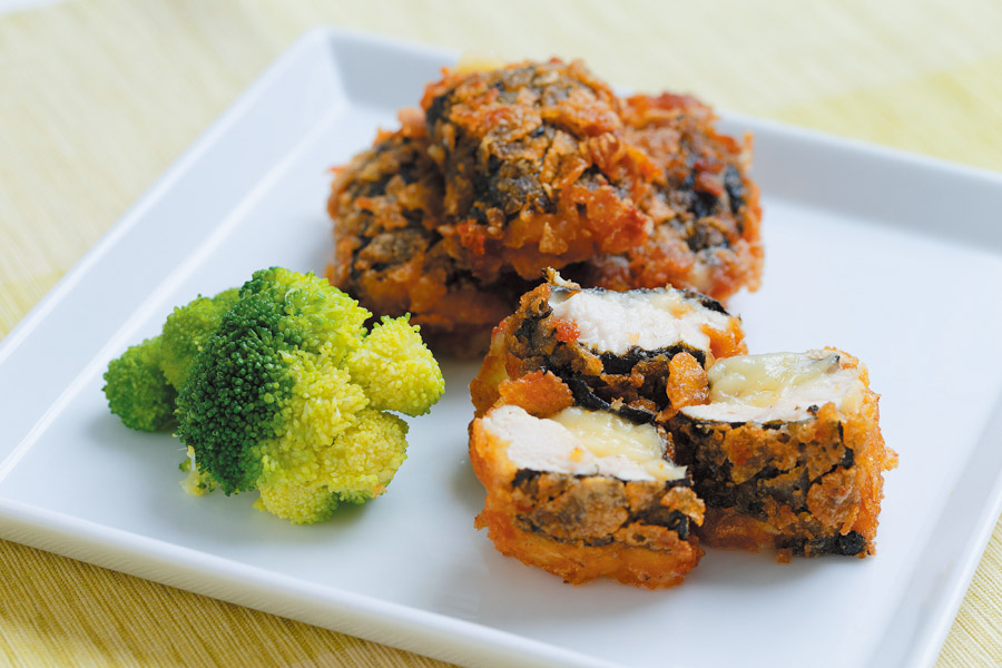 ささみとチーズののり巻き揚げ