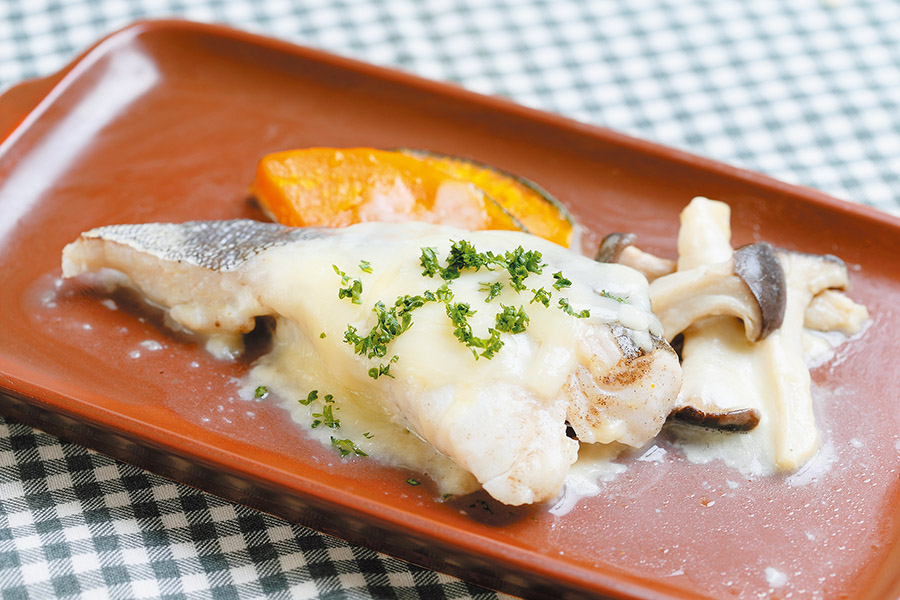 レンジDEたらのチーズ蒸し