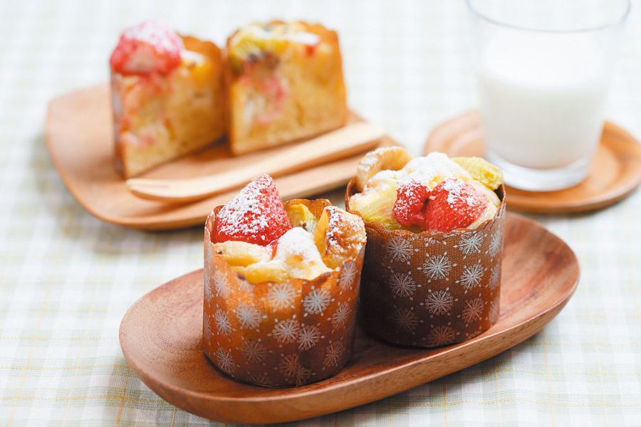 クリームチーズたっぷりマフィン