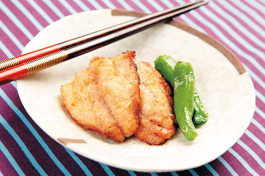 あじの山椒揚げ