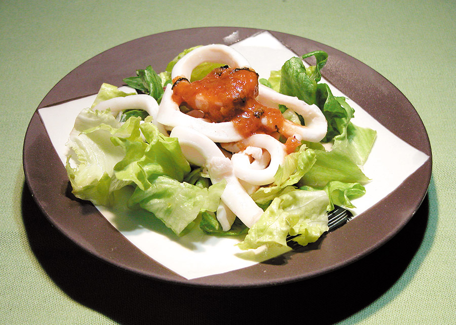 いかの疲労回復サラダ