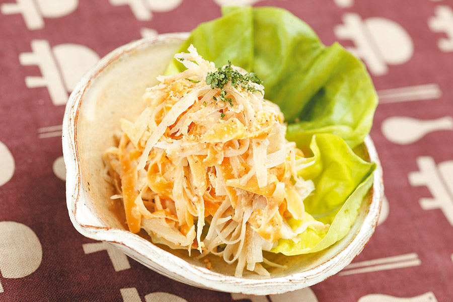 ごぼうとにんじんのサラダ