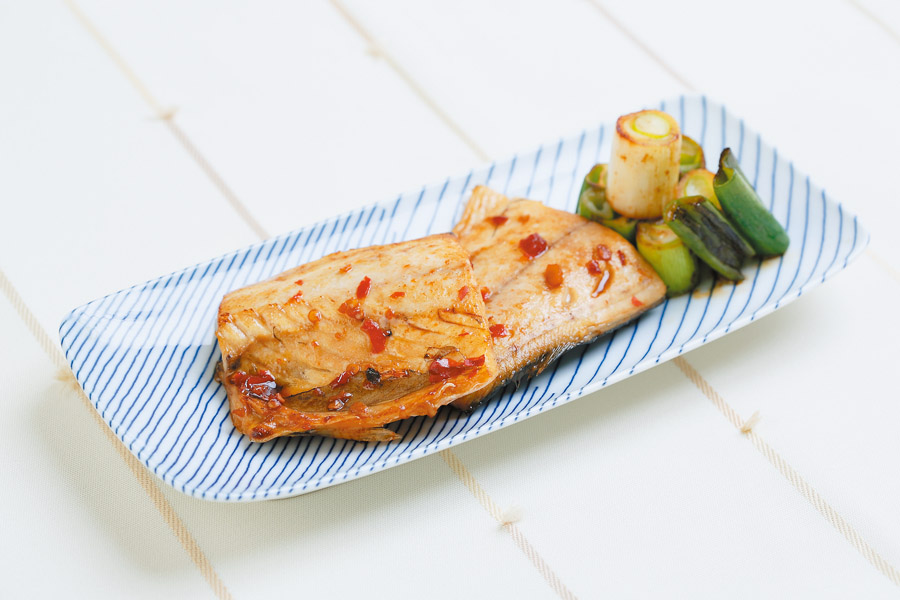 さばの豆板醤焼き