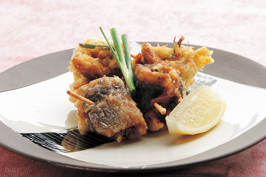 さんまの洋風天ぷら