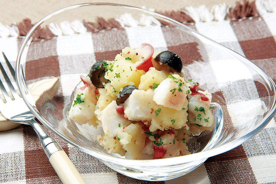 たことじゃがいものサラダ