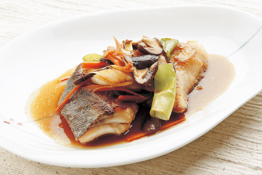 たらの野菜あんかけ