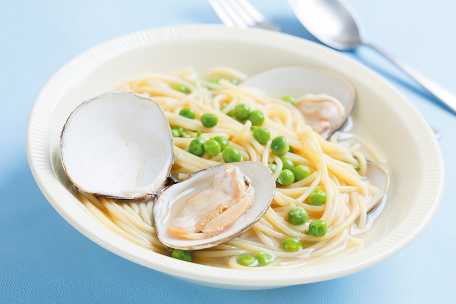 はまぐりのスープスパゲティ