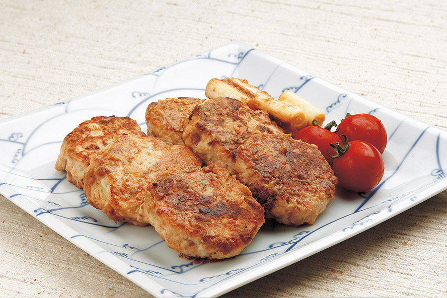 みそ納豆バーグ