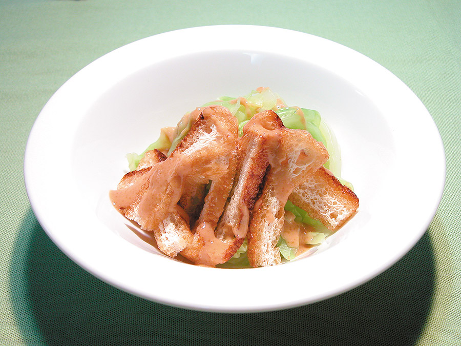 キャベツの美人サラダ