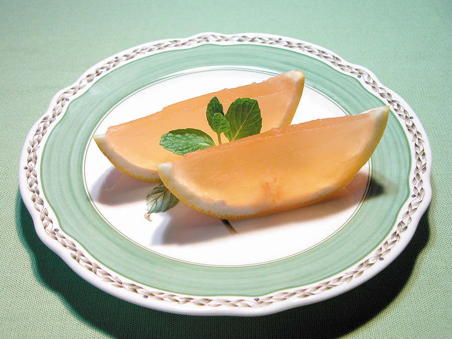 グレープフルーツゼリー