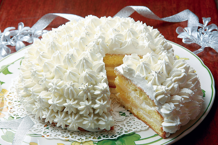 スノーボールケーキ