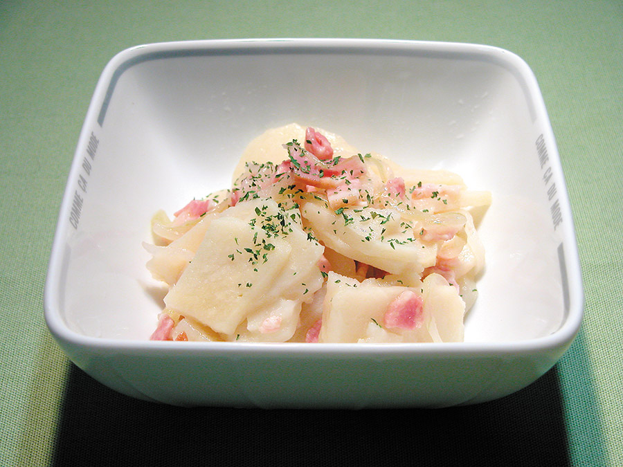 レンジで簡単ハッシュドポテト