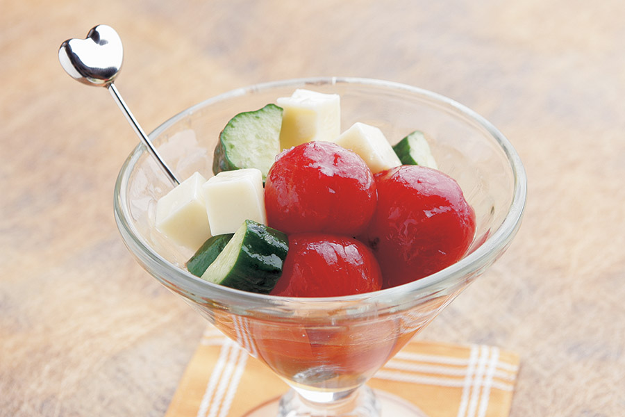 プチトマトのハニーソース