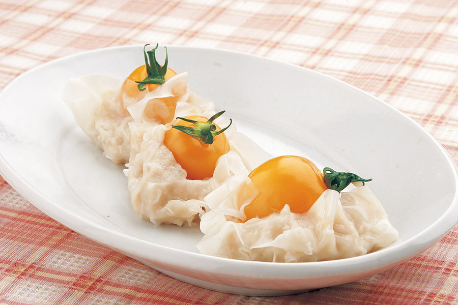 ミニトマトのプリティしゅうまい