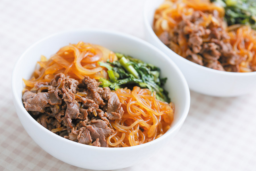 具だくさんの牛丼