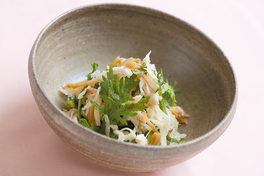 切り干し大根とザーサイのあえもの