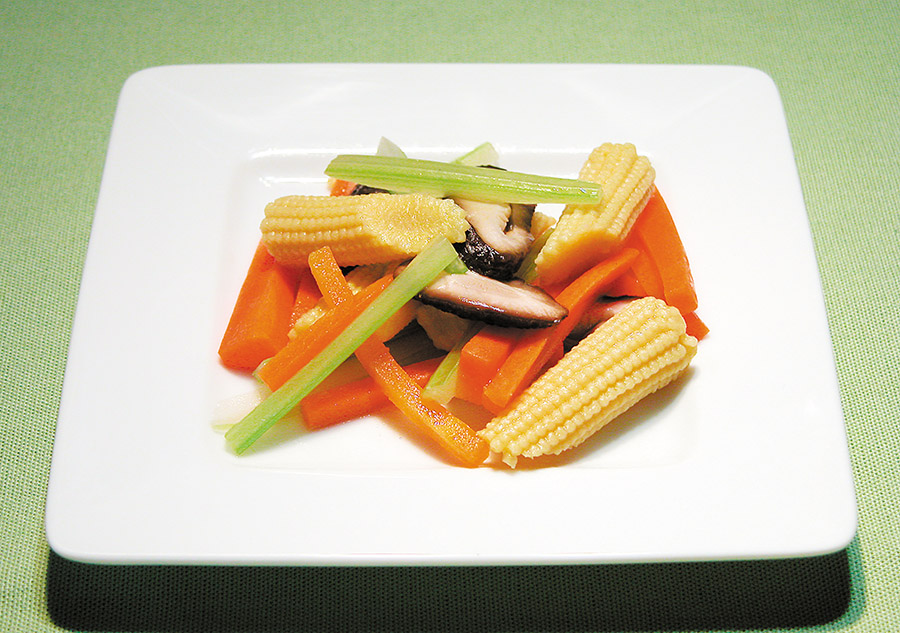 4色野菜の健康サラダ