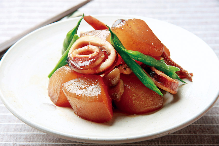 大根といかのゴロ煮