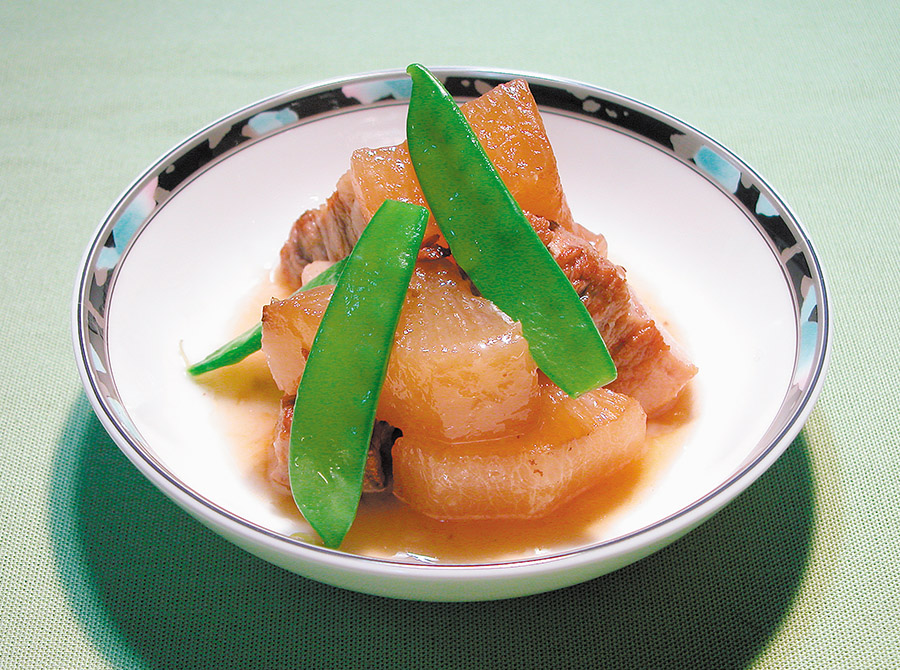 大根と豚バラの煮込み
