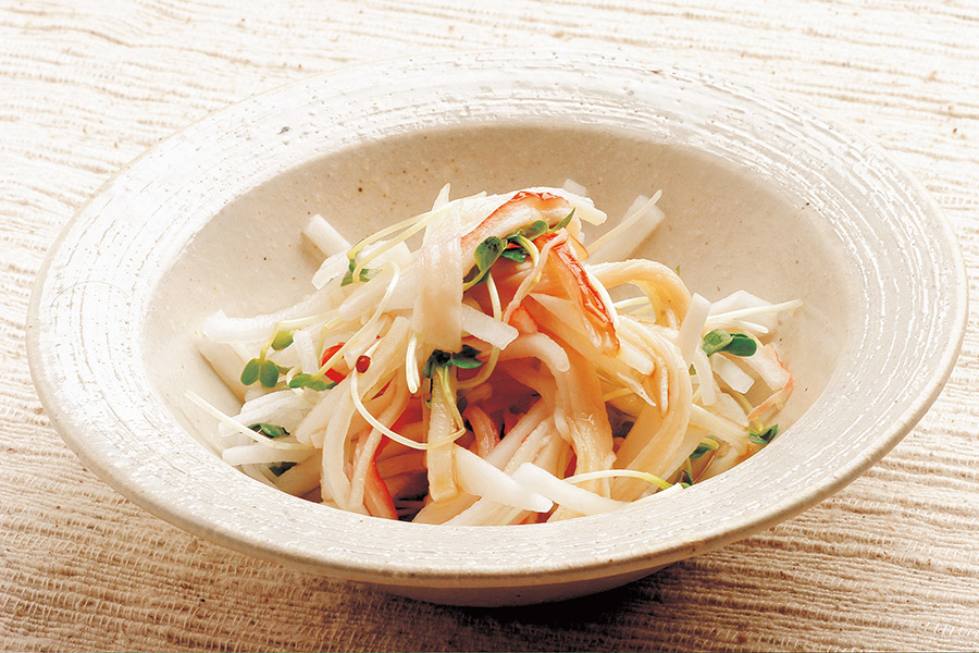 大根の和風サラダ