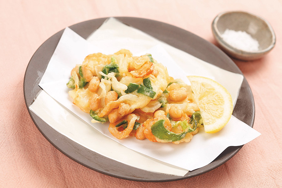 大豆のかき揚げ