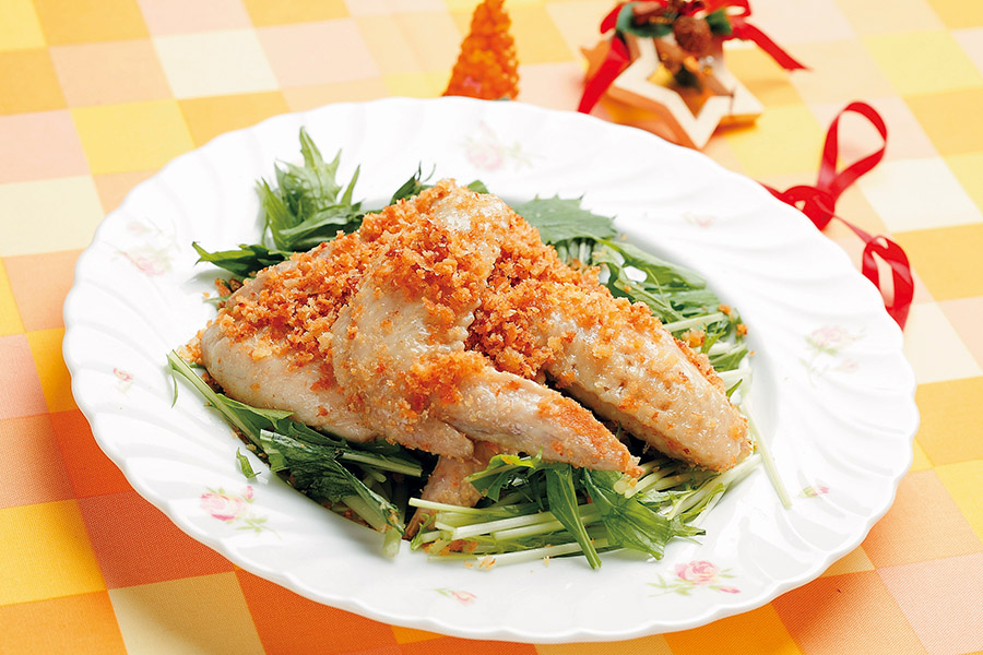 手羽先のパン粉がけ