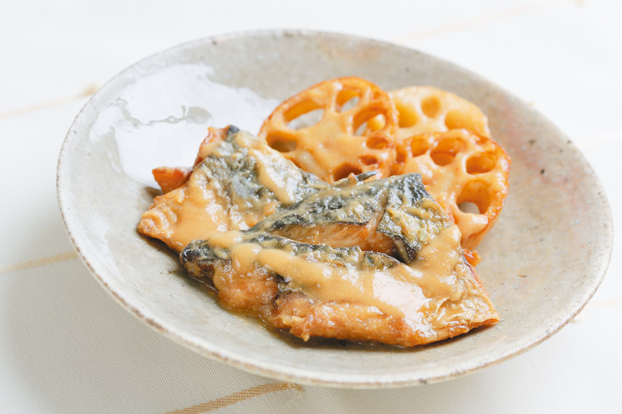 揚げさばのみそ煮