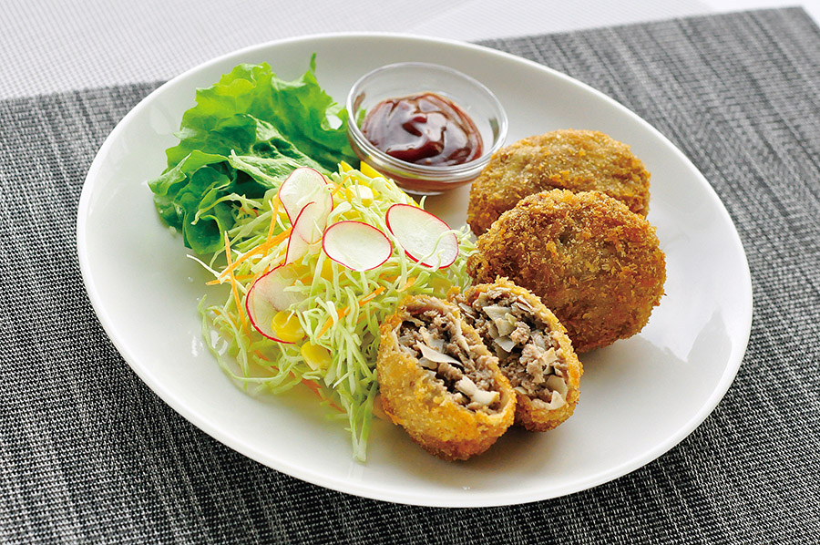 新ごぼう入りメンチカツ
