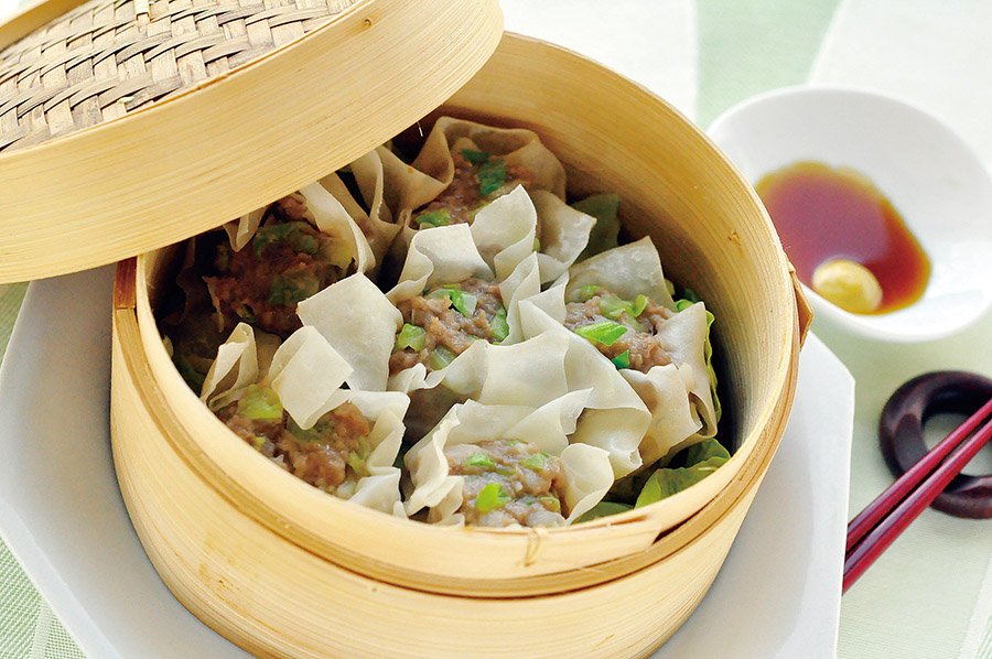 春キャベツ入りシュウマイ