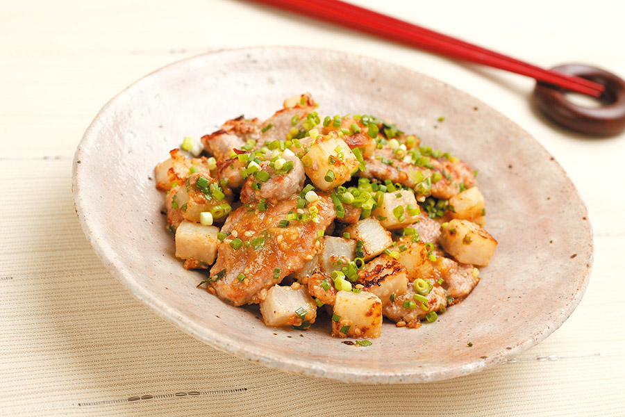 豚肉のねぎみそ焼き