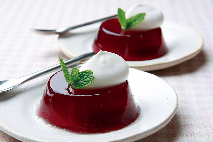 赤ワインゼリー