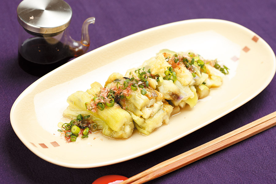 長なすのグリル焼き