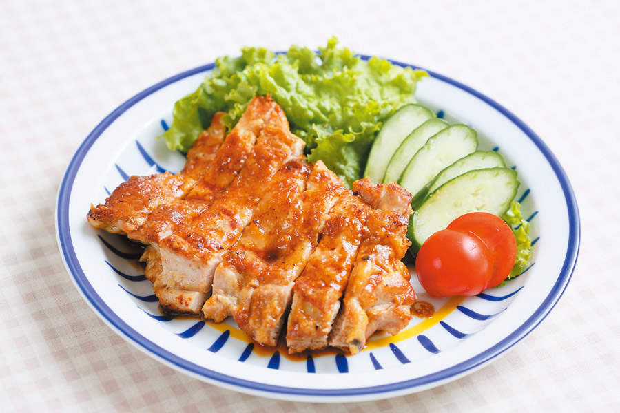 鶏肉のみそ照り焼き