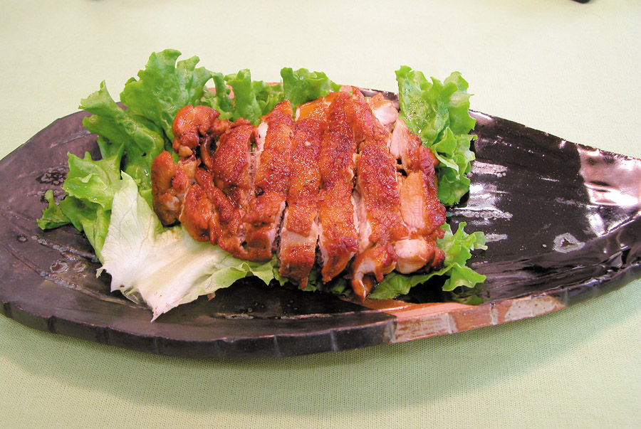 鶏肉のカラメルソース煮