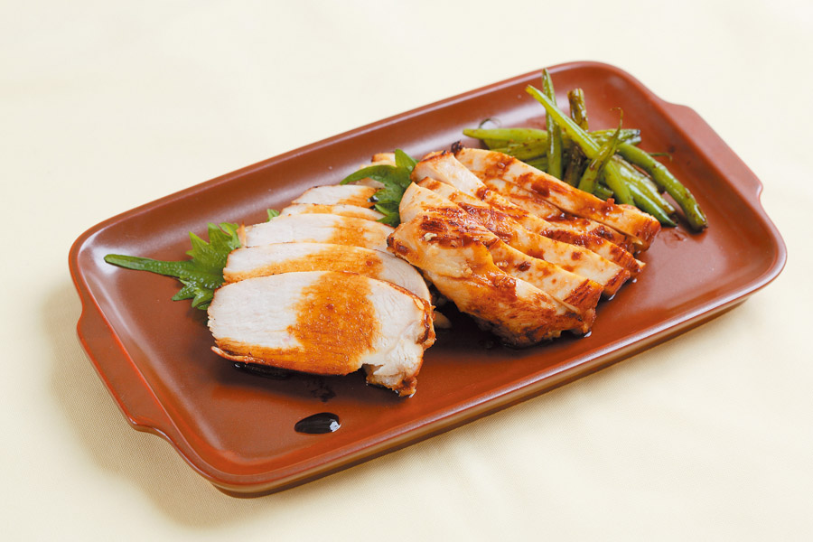 鶏肉の塩麹漬け焼き