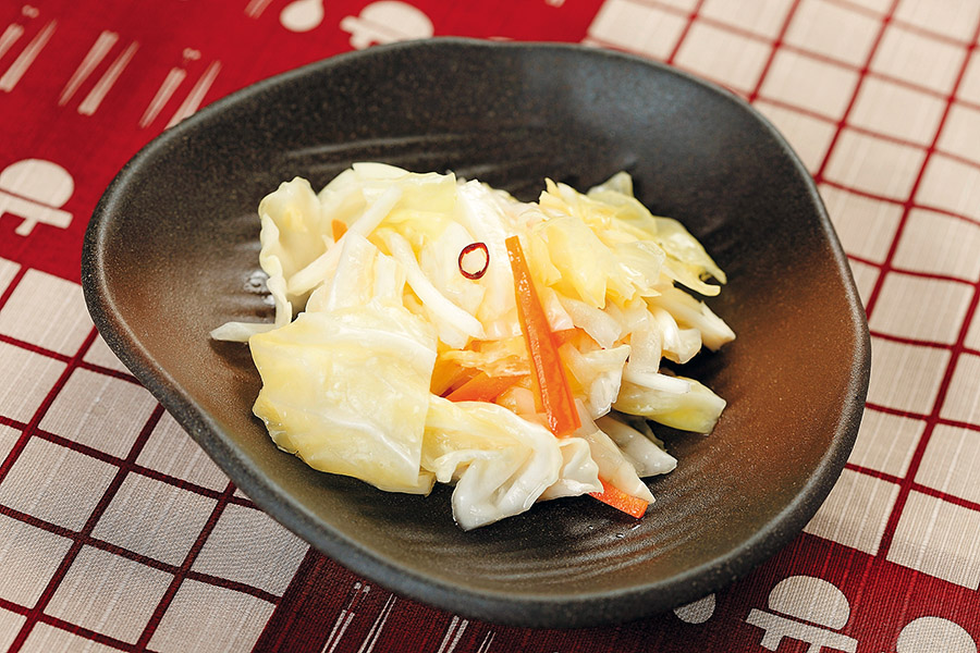 キャベツと玉ねぎの甘酢漬け