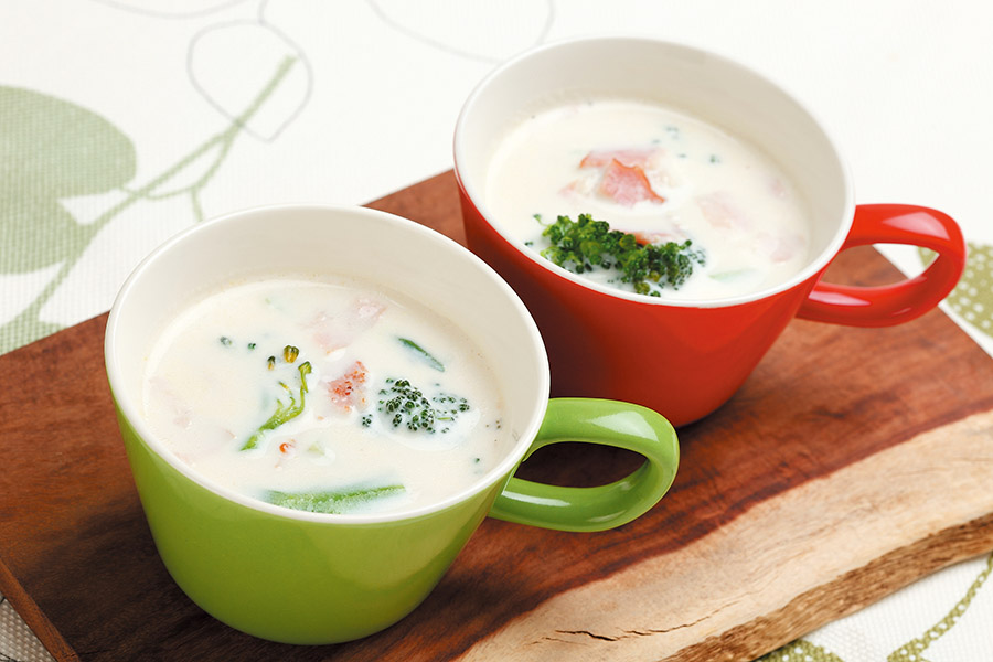 ブロッコリーのクリームスープ