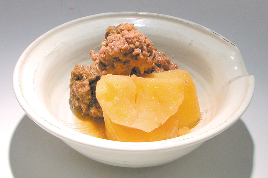 おじゃがと肉団子のホクホク煮