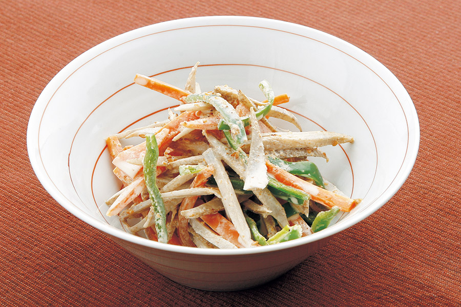 ごぼうのゴマネーズサラダ