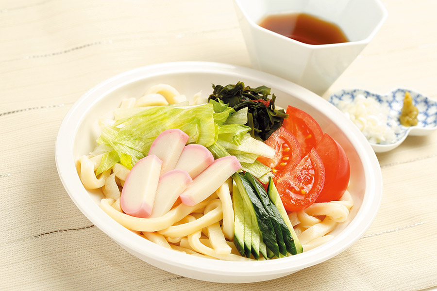 さっぱりサラダうどん