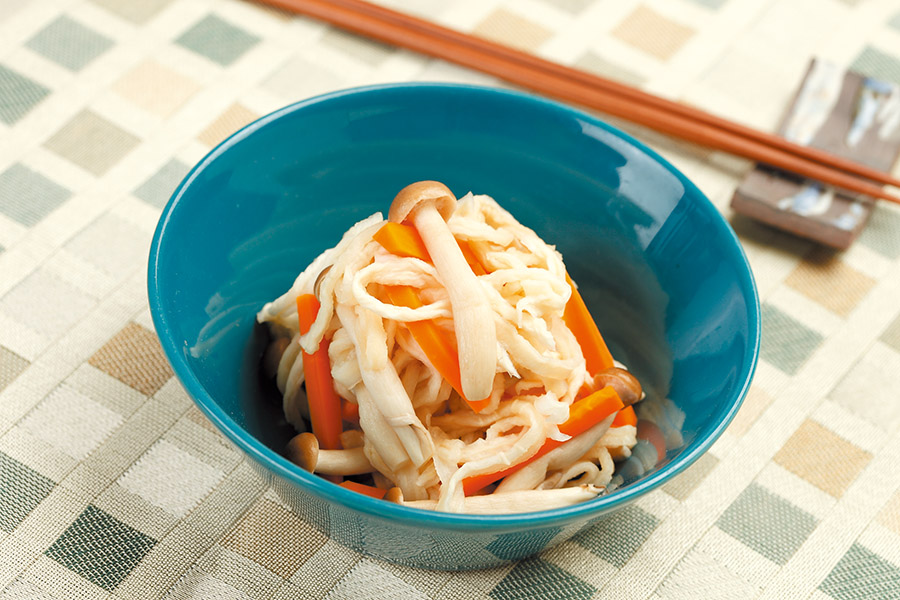 しめじと切り干し大根の甘酢漬け