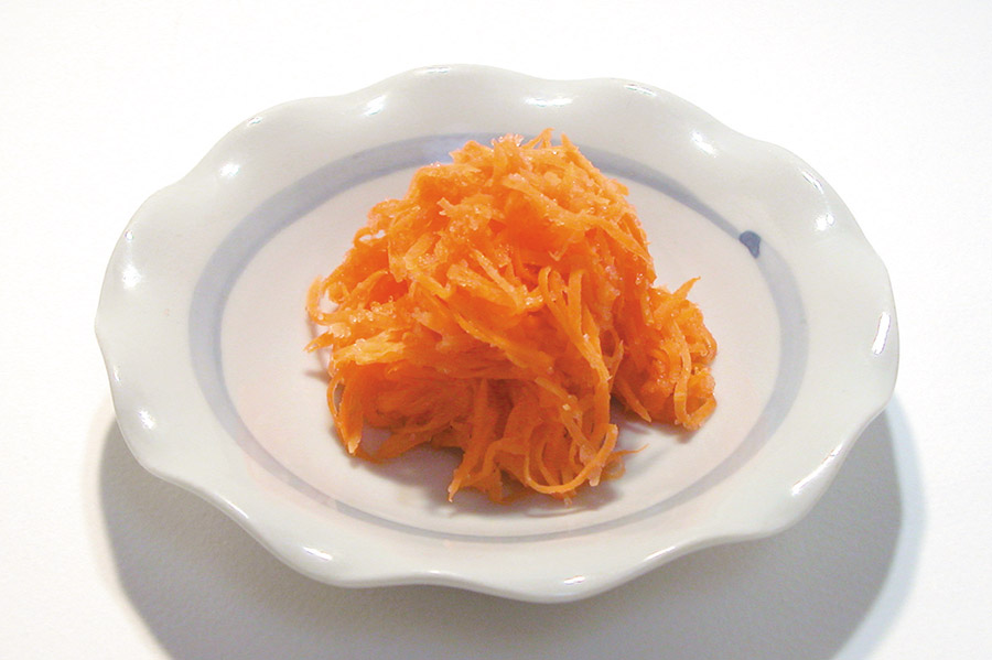 にんじんのたらこ炒め