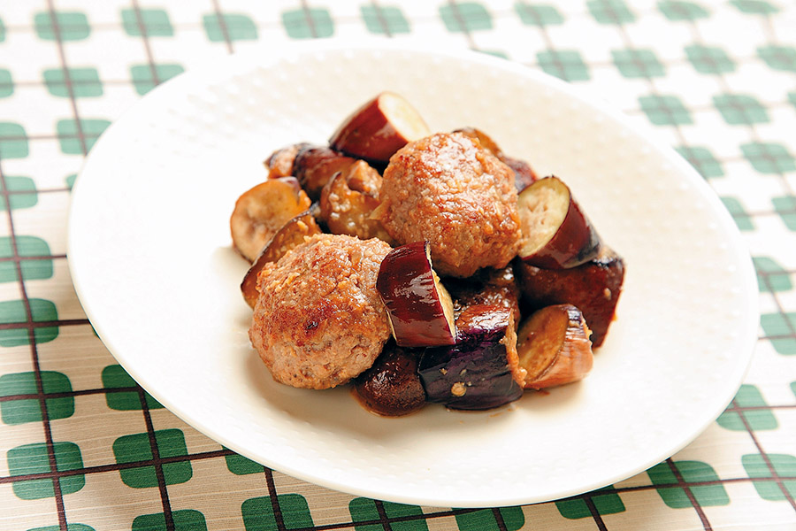 みそ味のハンバーグ