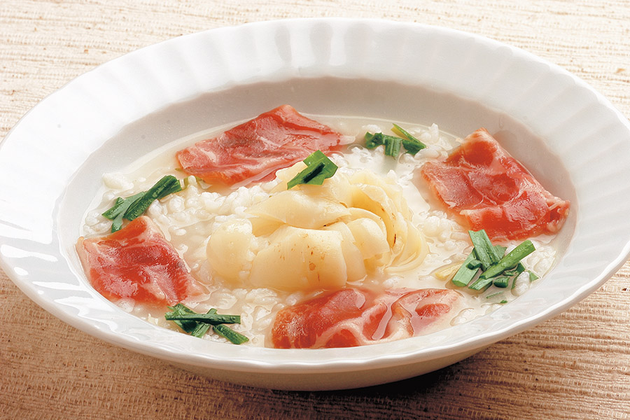 ゆり根の洋風雑炊